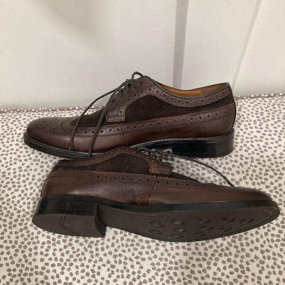 Blake McKay Pierce Wingtip Oxford Dress Shoes - Picture 3 of 8